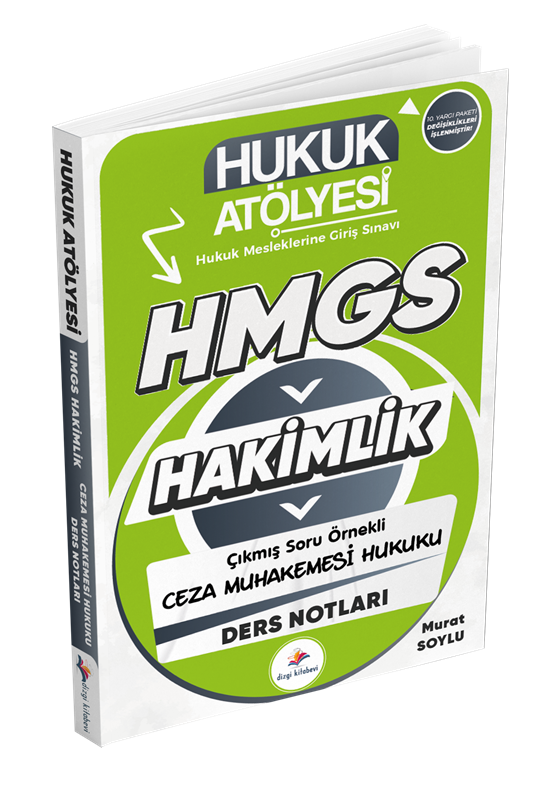 resm Dizgi Kitap Hukuk Atölyesi Hakimlik HMGS Hukuk Mesleklerine Giriş Sınavı Çıkmış Soru Örnekli Ceza Muhakemesi Hukuku Ders Notları Murat Soylu