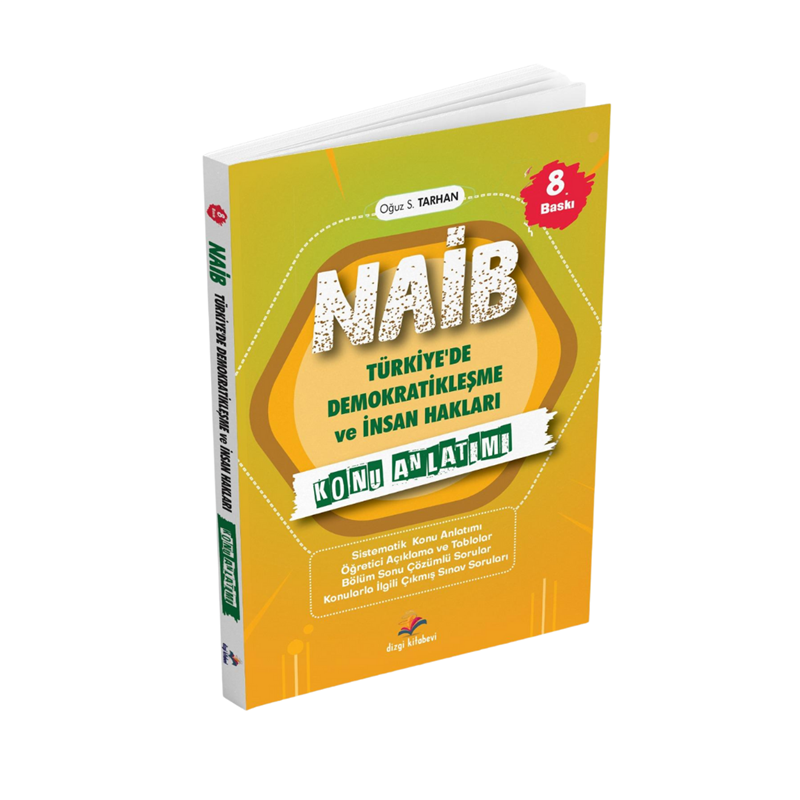 resm Dizgi Kitap Kaymakamlık Naib İnsan Hakları Konu Anlatımı ve Çözümlü Sorular 8. Baskı Oğuz Sami Tarhan