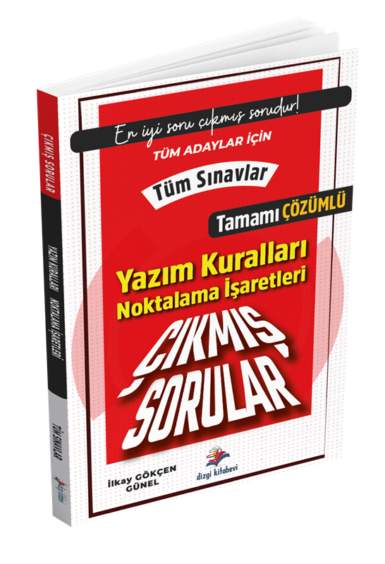 resm Dizgi Kitap Tüm Sınavlar İçin Yazım Kuralları Noktalama İşaretleri Tamamı Çözümlü Çıkmış Sorular