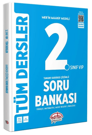 Resim 2. Sınıf Tüm Dersler Soru Bankası Karekod Çözümlü
