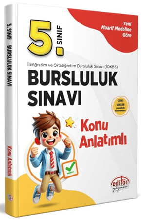 Resim 5.Sınıf Bursluluk Sınavı Konu Anlatımlı Karekod Çözümlü
