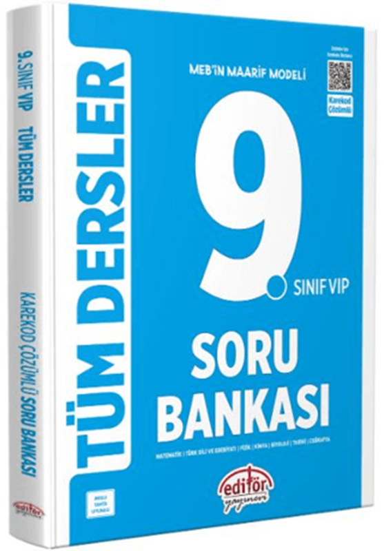 resm 9. Sınıf VIP Tüm Dersler Soru Bankası