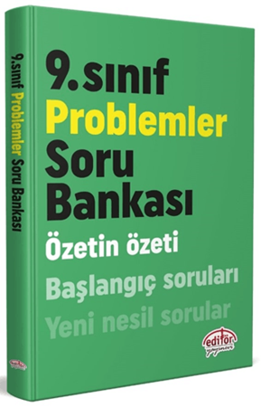 Resim 9. Sınıf Problemler Soru Bankası