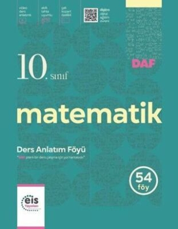 Resim 10. Sınıf Matematik Ders Anlatım Föyü