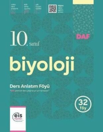 Resim 10. Sınıf Biyoloji Ders Anlatım Föyü