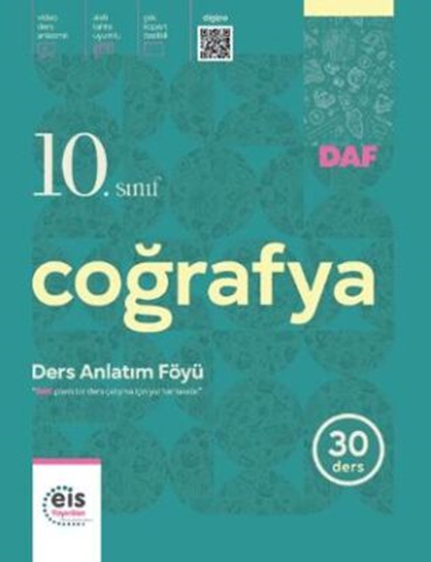 resm Eis Yayınları 10. Sınıf Coğrafya Ders Anlatım Föyü