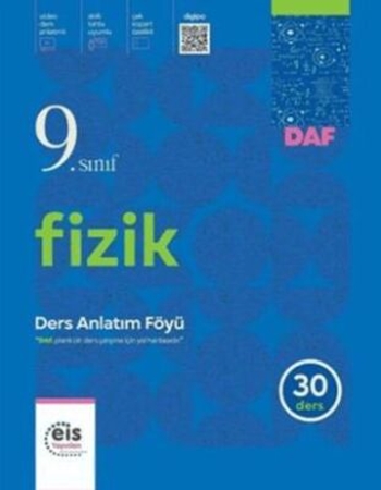 Resim Eis Yayınları 9. Sınıf DAF Fizik