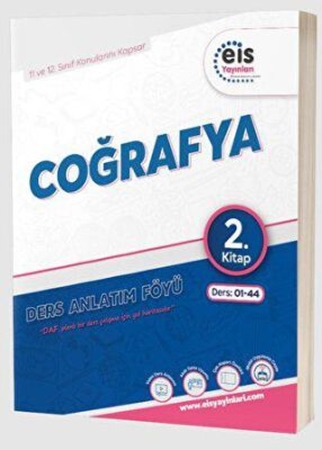 Resim Eis Yayınları YKS - Mavi Set - DAF - Coğrafya - 2. Kitap