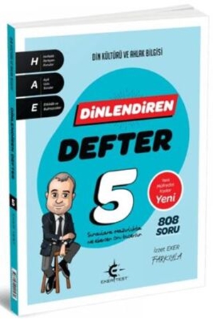 Resim 5 Sınıf Din Kültürü ve Ahlak Bilgisi Dinlendiren Defter
