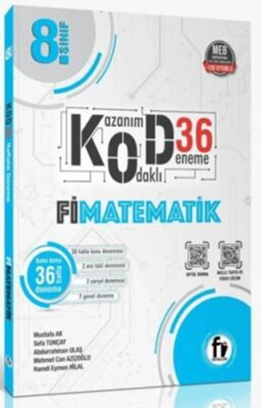resm Fi Yayınları 8. Sınıf Matematik Kod36 Deneme