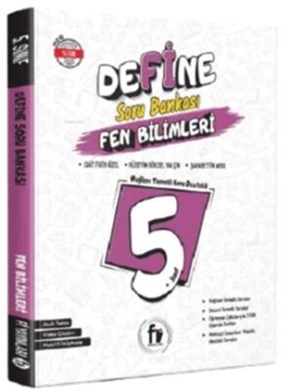 resm 5. Sınıf Fen Bilimleri Define Soru Bankası