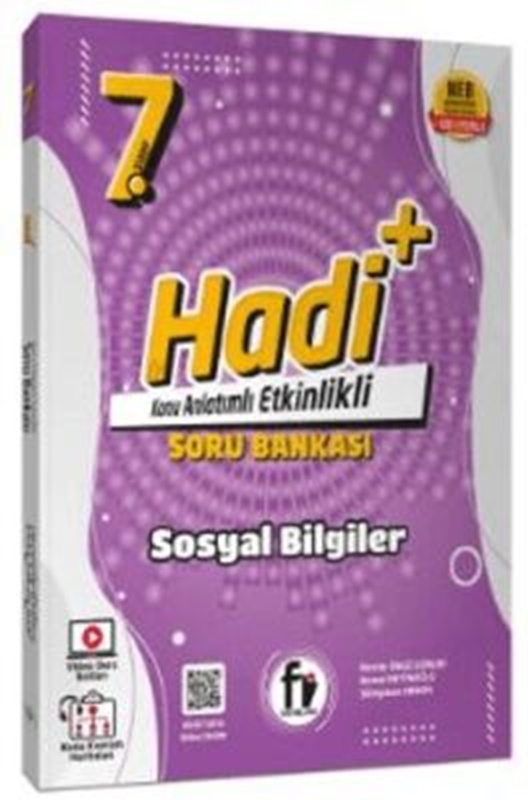 resm Fi Yayınları 7. Sınıf Hadi+ Sosyal Bilgiler Soru Bankası