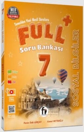 Resim Fi Yayınları 7. Sınıf Full+ Sosyal Bilgiler Soru Bankası