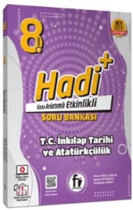 resm Fi Yayınları 8. Sınıf Hadi+ T.C. İnkılap Tarihi ve Atatürkçülük Konu Anlatımlı