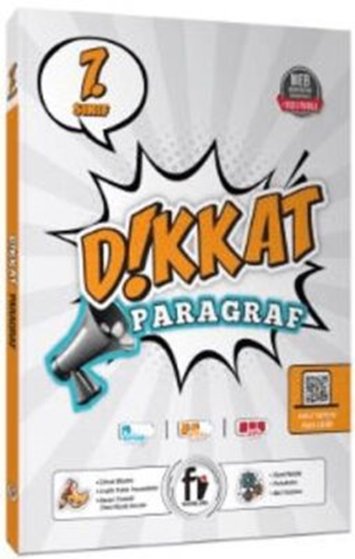 resm Fi Yayınları 7. Sınıf Dikkat Paragraf Soru Bankası
