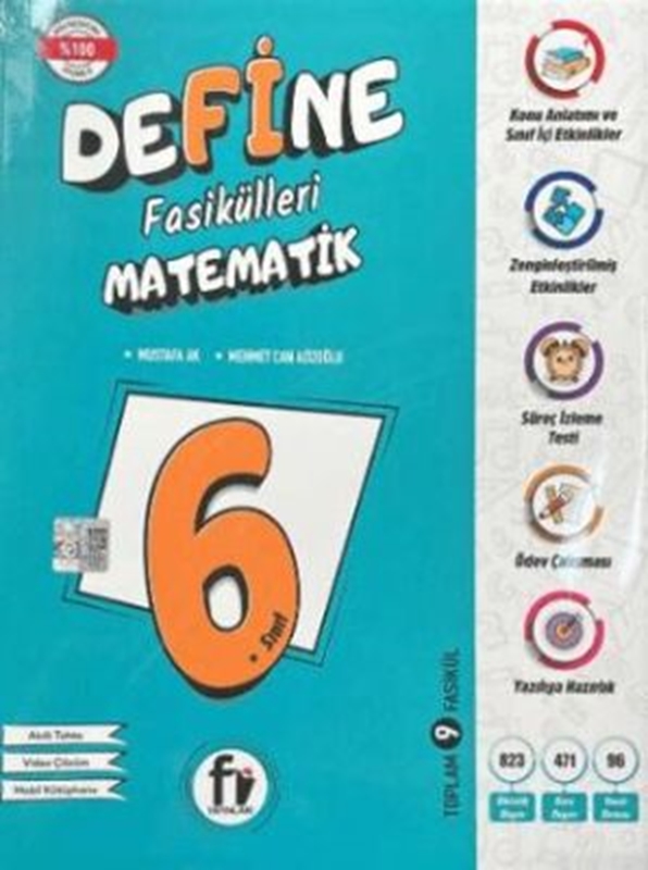 resm 6. Sınıf Define Matematik Fasikülleri