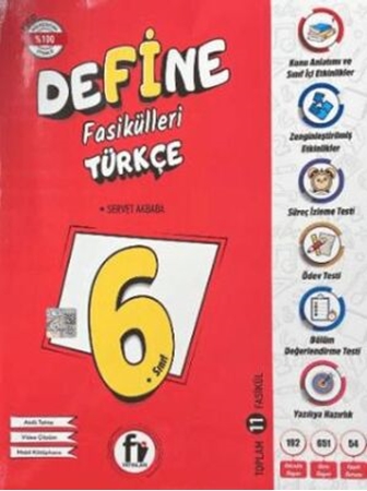 Resim 6. Sınıf Define Türkçe Fasikülleri