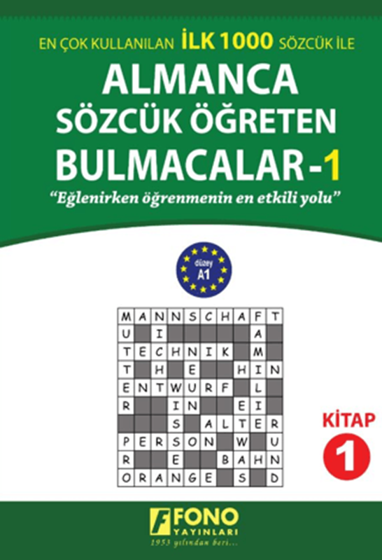 resm Almanca Sözcük Öğreten Bulmacalar 1