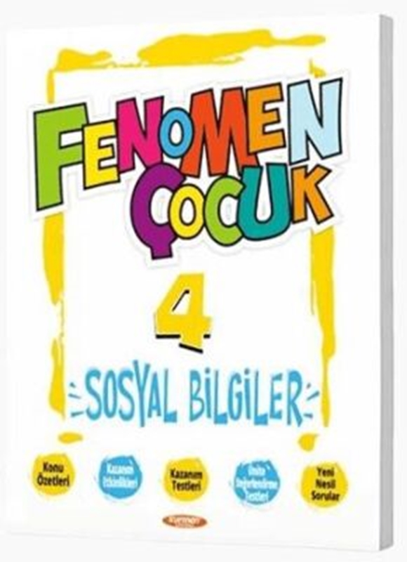 resm Fenomen Yayınları 4. Sınıf Sosyal Bilgiler Fenomen Çocuk