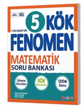 Resim Fenomen Yayınları 5 KÖK Matematik Soru Bankası