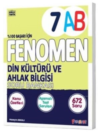 Resim Fenomen Yayınları 7. Sınıf Dın Kültürü ve Ahlak Bılgısı Konu Özetlı Soru Bankası A-B