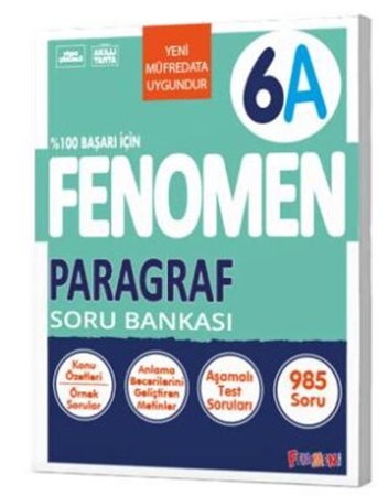 Resim 6. Sınıf Paragraf A Soru Bankası