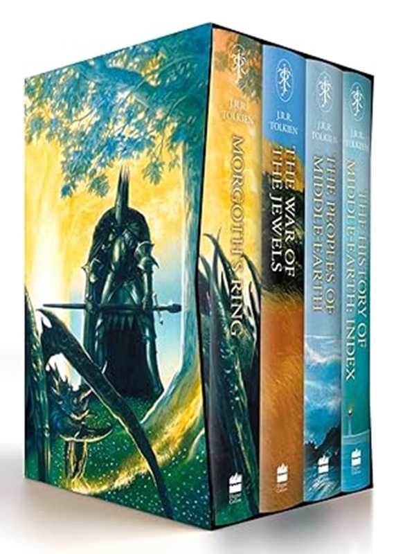 resm Tolkien GB The History of Middle-earth (Boxed Set 4) Morgoths Ring, The War of the Jewels, The Peoples of Middle-earth Index.