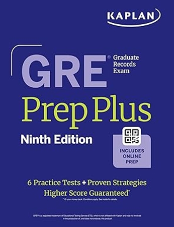 Resim GRE Prep Plus, Ninth Edition (2025)