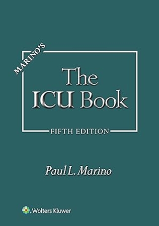 Resim Marino's The ICU Book: eBook without Updates