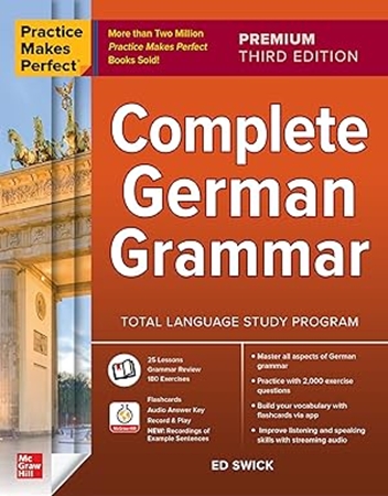Resim Practice Makes Perfect: Complete German Grammar, Premium Third Edition