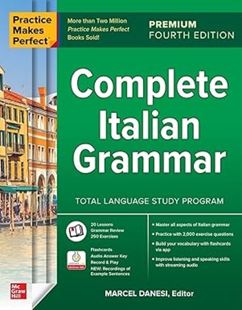 Resim Practice Makes Perfect: Complete Italian Grammar, Premium Fourth Edition