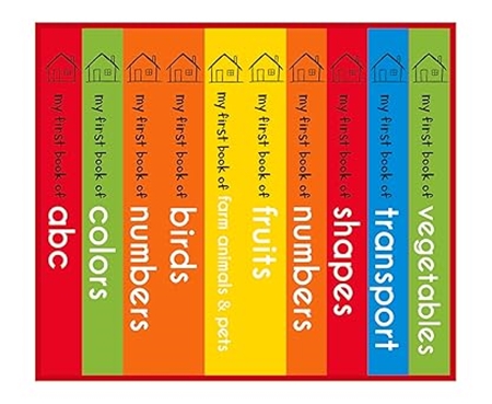 Resim My First Library: Boxset of 10 Board Books for Kids