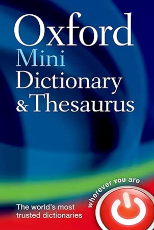 Resim Oxford Mini Dictionary and Thesaurus