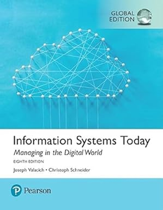 resm Information Systems Today: Managing the Digital World@@ Global Edition
