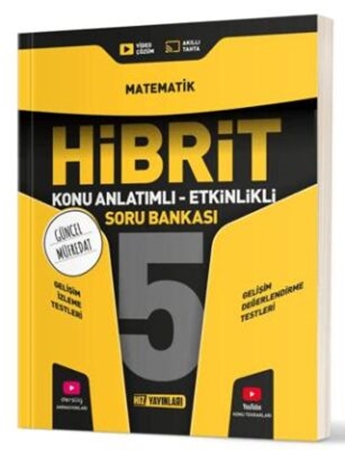 Resim Hız Yayınları 5. Sınıf Hibrit Matematik Soru Bankası