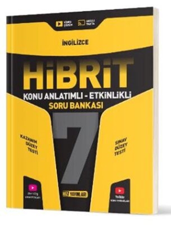 Resim Hız Yayınları 7. Sınıf Hibrit İngilizce Soru Bankası