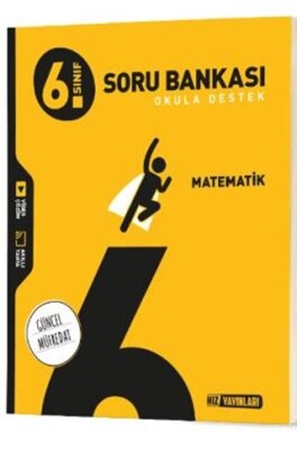 Resim Hız Yayınları 6. Sınıf Matematik Soru Bankası