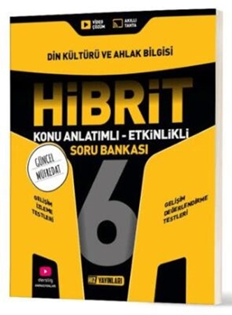 Resim Hız Yayınları 6. Sınıf Hibrit Din Kültürü ve Ahlak Bilgisi Konu Anlatımlı