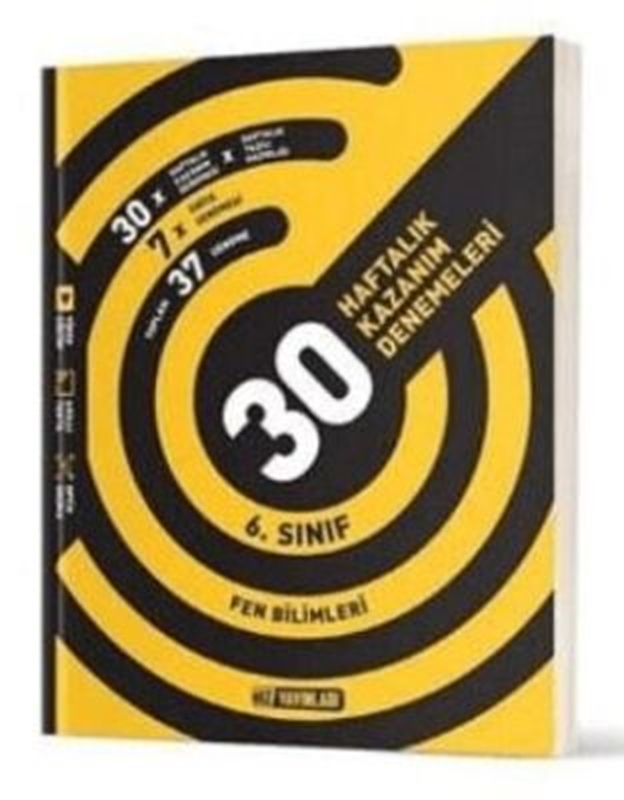 resm 6. Sınıf Fen Bilimleri 30 Haftalık Kazanım Denemeleri