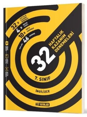 Resim 7. Sınıf İngilizce 32 Haftalık Kazanım Denemeleri