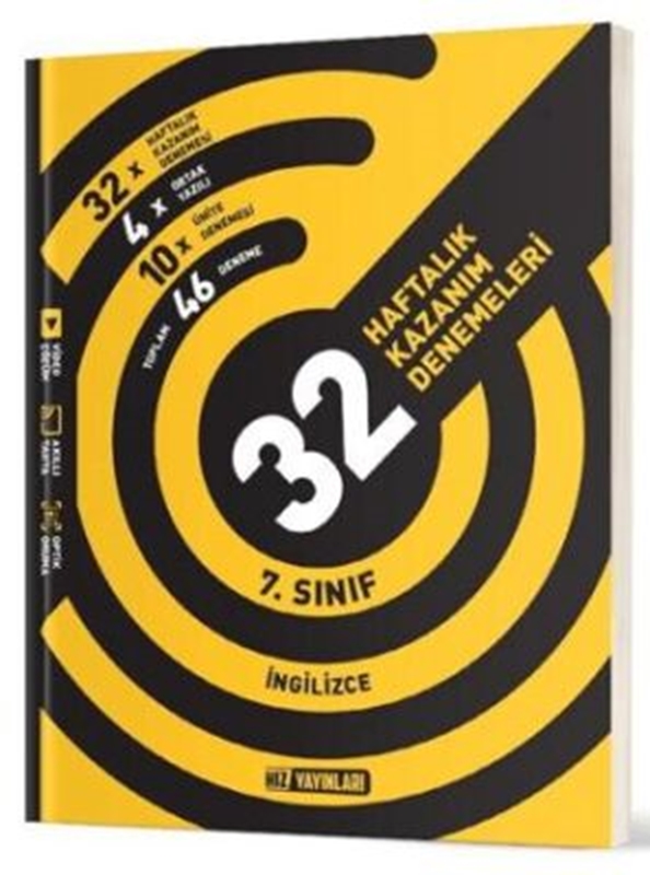 resm 7. Sınıf İngilizce 32 Haftalık Kazanım Denemeleri