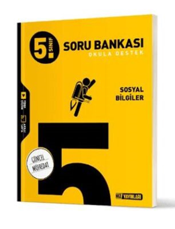 resm Hız Yayınları 5. Sınıf Sosyal Bilgiler Soru Bankası