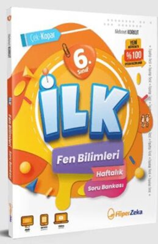 resm 6. Sınıf İLK Fen Bilimleri Haftalık Soru Bankası