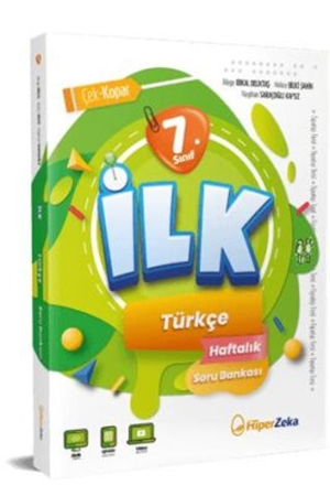 Resim Hiper Zeka Yayınları 2025 7. Sınıf İlk Türkçe Haftalık Soru Bankası