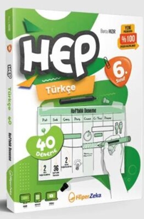 Resim 6. Sınıf Türkçe HEP 40 Deneme
