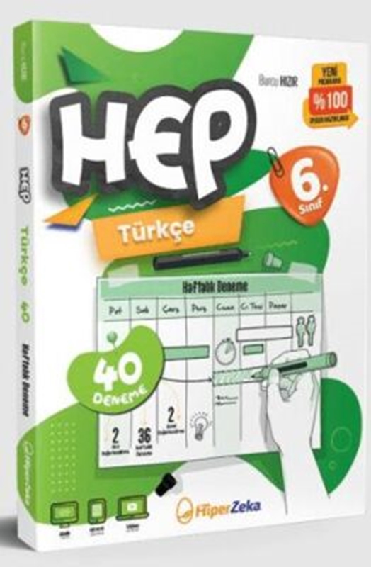 resm 6. Sınıf Türkçe HEP 40 Deneme