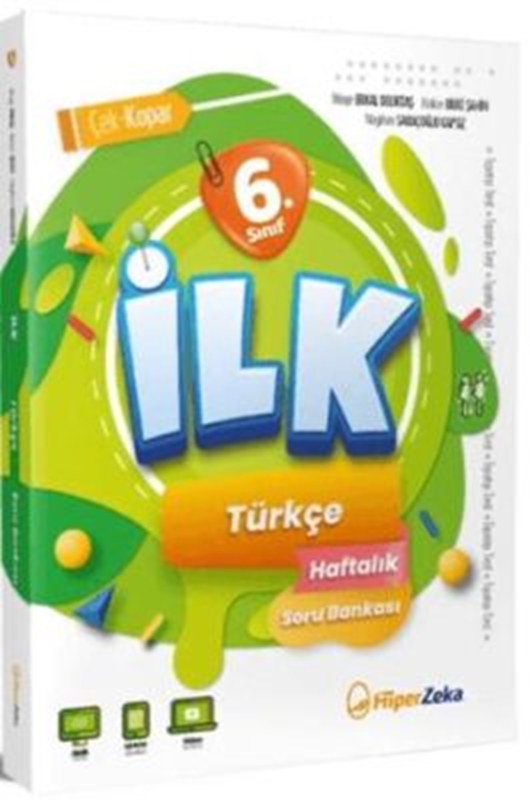 resm 6. Sınıf İlk Türkçe Haftalık Soru Bankası