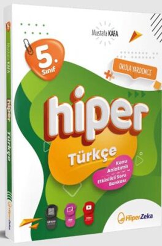 resm Hiper Zeka Yayınları 2025 5. Sınıf Hiper Türkçe Konu Anlatımlı Soru Bankası