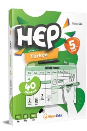 Resim Hiper Zeka Yayınları 2025 5. Sınıf İlk Matematik Haftalık Soru Bankası