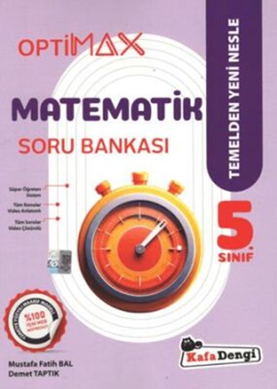 resm 5. Sınıf 2025 Optimax Matematik Soru Bankası